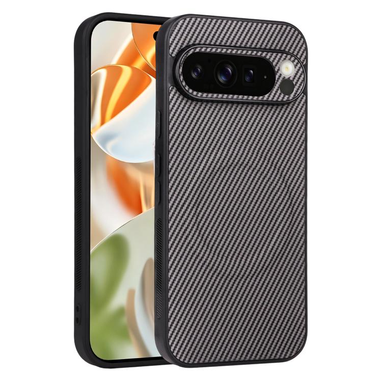 Precise Cutout Carbon Fiber Texture Vegan Leather Phone Case, For Google Pixel 11 Pro XL, For Google Pixel 11, For Google Pixel 11 Pro, For Google Pixel 10a, For Google Pixel 10 Pro XL, For Google Pixel 10 Pro / 10, For Google Pixel 9a                 ...
