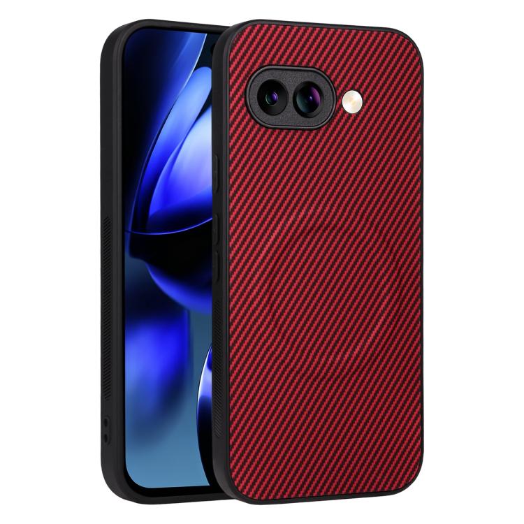 Precise Cutout Carbon Fiber Texture Vegan Leather Phone Case, For Google Pixel 11 Pro XL, For Google Pixel 11, For Google Pixel 11 Pro, For Google Pixel 10a, For Google Pixel 10 Pro XL, For Google Pixel 10 Pro / 10, For Google Pixel 9a                 ...