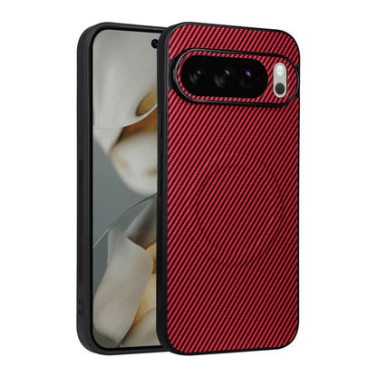 Precise Cutout Carbon Fiber Texture Vegan Leather Phone Case, For Google Pixel 11 Pro XL, For Google Pixel 11, For Google Pixel 11 Pro, For Google Pixel 10a, For Google Pixel 10 Pro XL, For Google Pixel 10 Pro / 10, For Google Pixel 9a                 ...