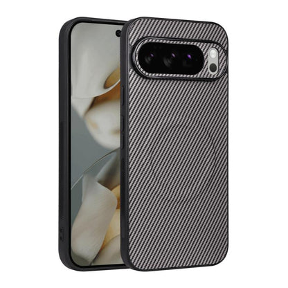 Precise Cutout Carbon Fiber Texture Vegan Leather Phone Case, For Google Pixel 11 Pro XL, For Google Pixel 11, For Google Pixel 11 Pro, For Google Pixel 10a, For Google Pixel 10 Pro XL, For Google Pixel 10 Pro / 10, For Google Pixel 9a                 ...