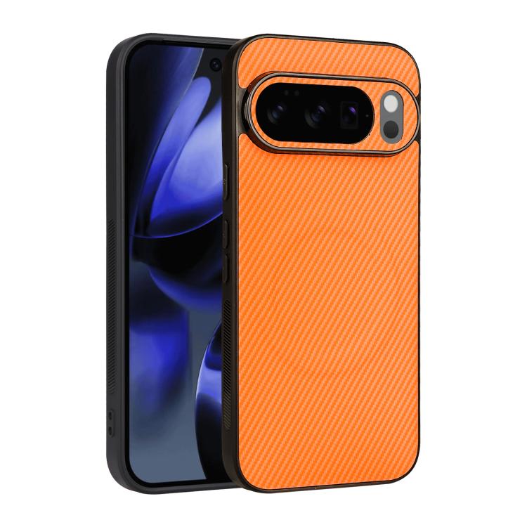 Precise Cutout Carbon Fiber Texture Vegan Leather Phone Case, For Google Pixel 11 Pro XL, For Google Pixel 11, For Google Pixel 11 Pro, For Google Pixel 10a, For Google Pixel 10 Pro XL, For Google Pixel 10 Pro / 10, For Google Pixel 9a                 ...