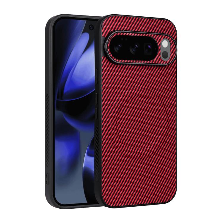Precise Cutout Carbon Fiber Texture Vegan Leather Phone Case, For Google Pixel 11 Pro XL, For Google Pixel 11, For Google Pixel 11 Pro, For Google Pixel 10a, For Google Pixel 10 Pro XL, For Google Pixel 10 Pro / 10, For Google Pixel 9a                 ...