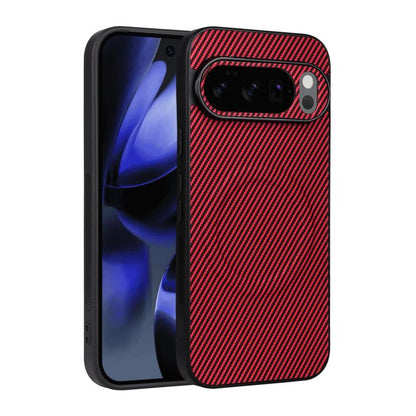 Precise Cutout Carbon Fiber Texture Vegan Leather Phone Case, For Google Pixel 11 Pro XL, For Google Pixel 11, For Google Pixel 11 Pro, For Google Pixel 10a, For Google Pixel 10 Pro XL, For Google Pixel 10 Pro / 10, For Google Pixel 9a                 ...