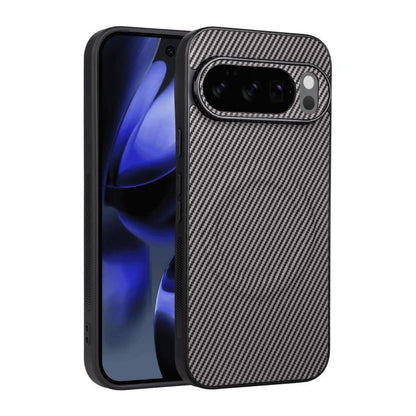 Precise Cutout Carbon Fiber Texture Vegan Leather Phone Case, For Google Pixel 11 Pro XL, For Google Pixel 11, For Google Pixel 11 Pro, For Google Pixel 10a, For Google Pixel 10 Pro XL, For Google Pixel 10 Pro / 10, For Google Pixel 9a                 ...