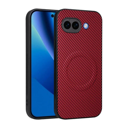 Precise Cutout Carbon Fiber Texture Vegan Leather Phone Case, For Google Pixel 11 Pro XL, For Google Pixel 11, For Google Pixel 11 Pro, For Google Pixel 10a, For Google Pixel 10 Pro XL, For Google Pixel 10 Pro / 10, For Google Pixel 9a                 ...