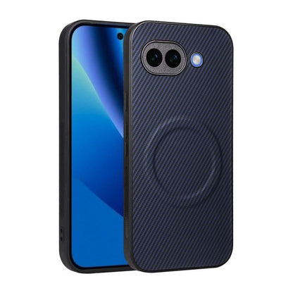 Precise Cutout Carbon Fiber Texture Vegan Leather Phone Case, For Google Pixel 11 Pro XL, For Google Pixel 11, For Google Pixel 11 Pro, For Google Pixel 10a, For Google Pixel 10 Pro XL, For Google Pixel 10 Pro / 10, For Google Pixel 9a                 ...