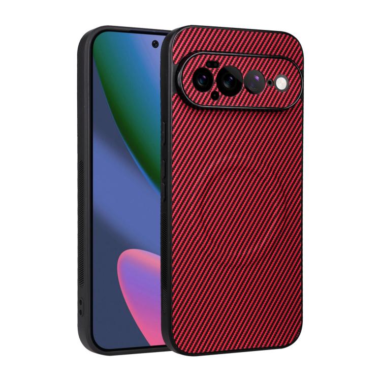 Precise Cutout Carbon Fiber Texture Vegan Leather Phone Case, For Google Pixel 11 Pro XL, For Google Pixel 11, For Google Pixel 11 Pro, For Google Pixel 10a, For Google Pixel 10 Pro XL, For Google Pixel 10 Pro / 10, For Google Pixel 9a                 ...
