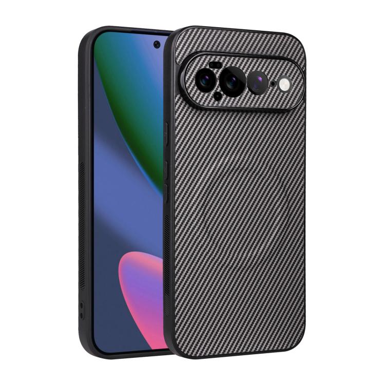 Precise Cutout Carbon Fiber Texture Vegan Leather Phone Case, For Google Pixel 11 Pro XL, For Google Pixel 11, For Google Pixel 11 Pro, For Google Pixel 10a, For Google Pixel 10 Pro XL, For Google Pixel 10 Pro / 10, For Google Pixel 9a                 ...