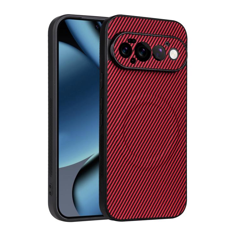 Precise Cutout Carbon Fiber Texture Vegan Leather Phone Case, For Google Pixel 11 Pro XL, For Google Pixel 11, For Google Pixel 11 Pro, For Google Pixel 10a, For Google Pixel 10 Pro XL, For Google Pixel 10 Pro / 10, For Google Pixel 9a                 ...
