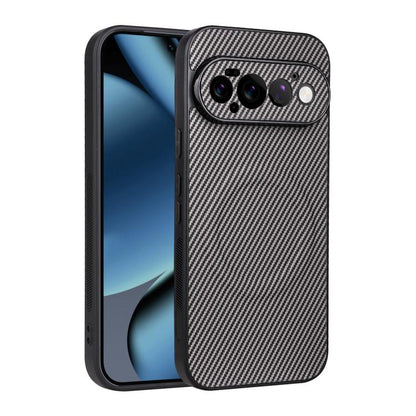 Precise Cutout Carbon Fiber Texture Vegan Leather Phone Case, For Google Pixel 11 Pro XL, For Google Pixel 11, For Google Pixel 11 Pro, For Google Pixel 10a, For Google Pixel 10 Pro XL, For Google Pixel 10 Pro / 10, For Google Pixel 9a                 ...