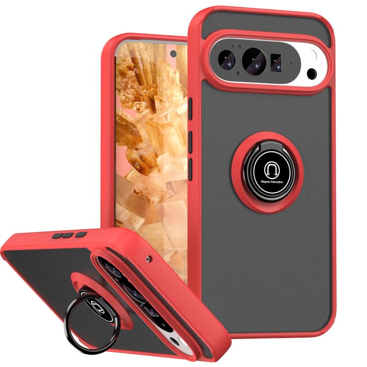 Q Shadow 1 Series TPU + PC Phone Case with Ring, For Google Pixel 11 Pro XL, For Google Pixel 11 / 11 Pro
