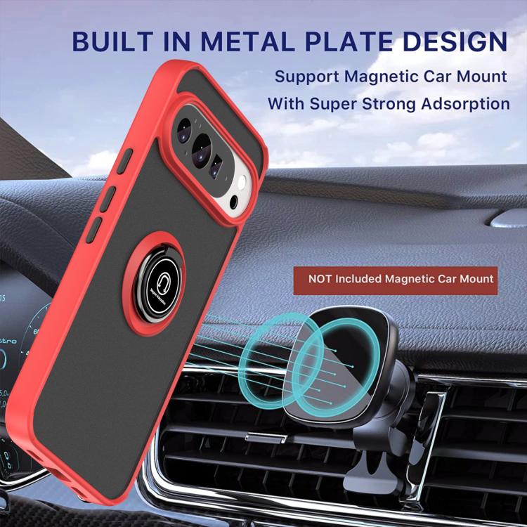 Q Shadow 1 Series TPU + PC Phone Case with Ring, For Google Pixel 11 Pro XL, For Google Pixel 11 / 11 Pro