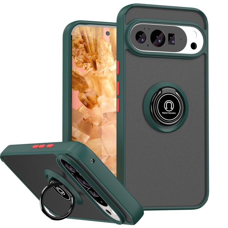 Q Shadow 1 Series TPU + PC Phone Case with Ring, For Google Pixel 11 Pro XL, For Google Pixel 11 / 11 Pro