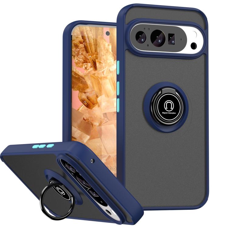 Q Shadow 1 Series TPU + PC Phone Case with Ring, For Google Pixel 11 Pro XL, For Google Pixel 11 / 11 Pro