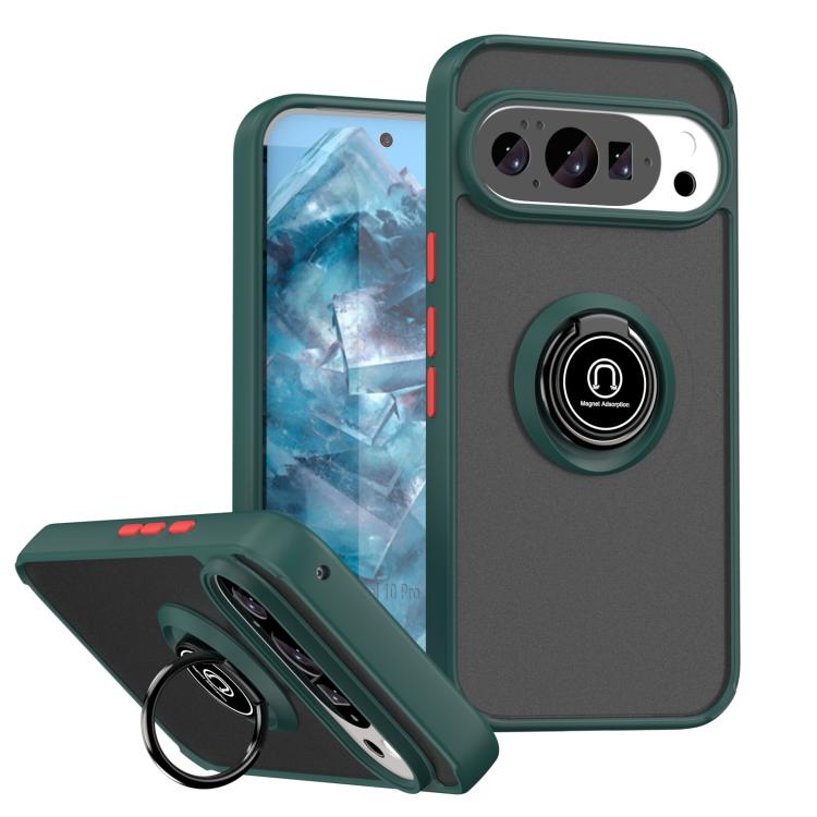 Q Shadow 1 Series TPU + PC Phone Case with Ring, For Google Pixel 11 Pro XL, For Google Pixel 11 / 11 Pro