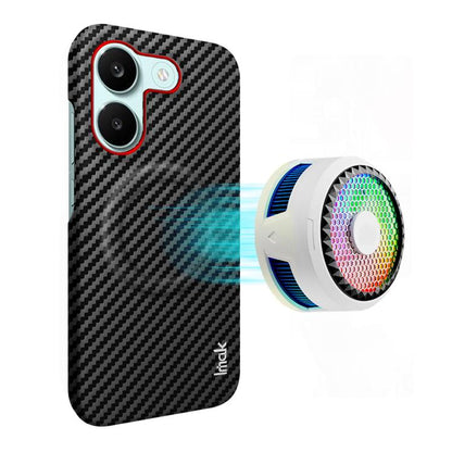 imak Ruiyi Series Red Ring Carbon Fiber Texture Magnetic Phone Case, For Redmi Note 17 4G / 5G Global 169.7mm, For Redmi Note 17 Pro 5G Global 163.5mm, For Redmi K100 Pro Max 5G / Poco F9 Ultra 5G, For Redmi K100 Pro 5G / Poco F9 Pro 5G                ...