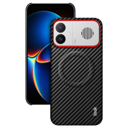 imak Ruiyi Series Red Ring Carbon Fiber Texture Magnetic Phone Case, For Redmi K90 Max 5G, For Redmi Turbo 5 Max 5G / Poco X8 Pro Max 5G, For Redmi Turbo 5 5G / Poco X8 Pro 5G, For Redmi K90 Pro Max / Poco F8 Ultra 5G, For Redmi K90 / Poco F8 Pro 5G