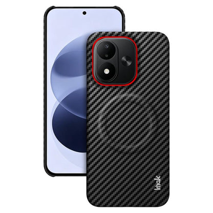 imak Ruiyi Series Red Ring Carbon Fiber Texture Magnetic Phone Case, For Redmi Note 17 4G / 5G Global 169.7mm, For Redmi Note 17 Pro 5G Global 163.5mm, For Redmi K100 Pro Max 5G / Poco F9 Ultra 5G, For Redmi K100 Pro 5G / Poco F9 Pro 5G                ...
