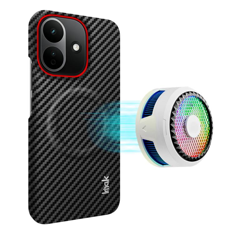 imak Ruiyi Series Red Ring Carbon Fiber Texture Magnetic Phone Case, For Redmi Note 17 4G / 5G Global 169.7mm, For Redmi Note 17 Pro 5G Global 163.5mm, For Redmi K100 Pro Max 5G / Poco F9 Ultra 5G, For Redmi K100 Pro 5G / Poco F9 Pro 5G                ...