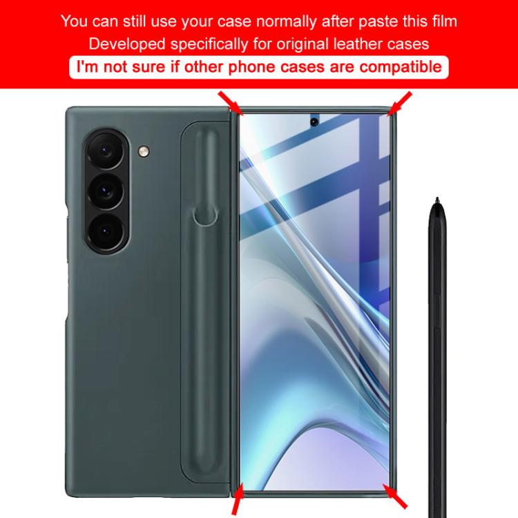 imak Full Coverage Tempered Glass Film, Phone Case Exclusive, For Galaxy Z Fold8 Ultra 5G