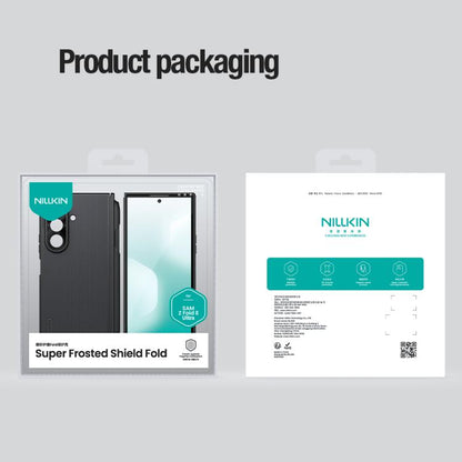 NILLKIN Frosted Fold PC + TPU MagSafe Magnetic Phone Case with Stylus, For Galaxy Z Fold8 Ultra 5G