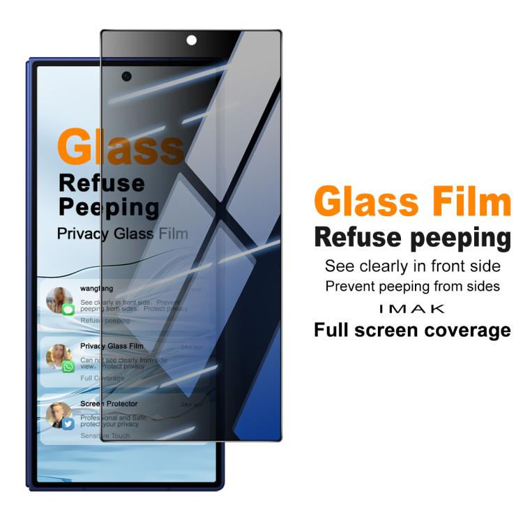 imak Full Screen Privacy Tempered Glass Film, Phone Case Exclusive, For Galaxy Z Fold8 Ultra 5G