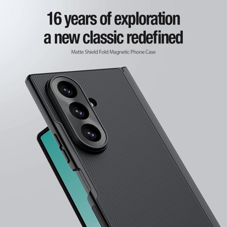 NILLKIN Frosted Fold PC + TPU MagSafe Magnetic Phone Case, For Galaxy Z Fold8 Ultra 5G