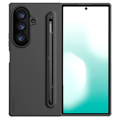 NILLKIN Fold Liquid Silicone PC Phone Case with Stylus, For Galaxy Z Fold8 Ultra 5G