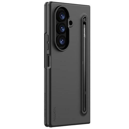 NILLKIN Fold Liquid Silicone PC Phone Case with Stylus, For Galaxy Z Fold8 Ultra 5G