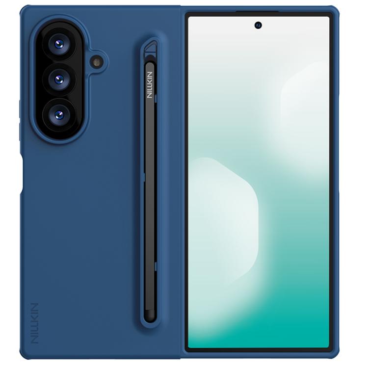 NILLKIN Fold Liquid Silicone PC Phone Case with Stylus, For Galaxy Z Fold8 Ultra 5G