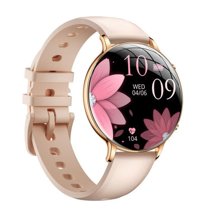 M201 1.32-inch Ultra-thin Curved Screen Women Smart Watch with Flashlight & IP68