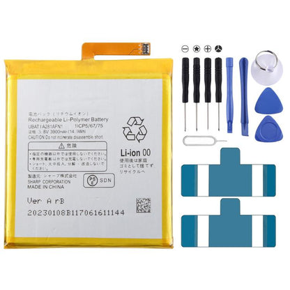 Battery, For Sharp AQUOS Wish 1/AQUOS Wish 2 3730mAh SX1, For Sharp Aquos Zero6 A102SH 3890mAh UBATIA307AFN2, For Sharp Aquos X 3900mAh UBATIA281AFN1, For Sharp Aquos 315 2530mAh HE315, For Sharp AQUOS Xx mini 303SH 3000mAh UBATIA228AFN1               ...