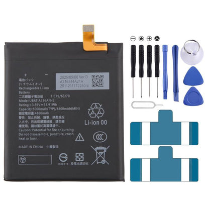 Battery, For Sharp AQUOS Wish 1/AQUOS Wish 2 3730mAh SX1, For Sharp Aquos Zero6 A102SH 3890mAh UBATIA307AFN2, For Sharp Aquos X 3900mAh UBATIA281AFN1, For Sharp Aquos 315 2530mAh HE315, For Sharp AQUOS Xx mini 303SH 3000mAh UBATIA228AFN1               ...