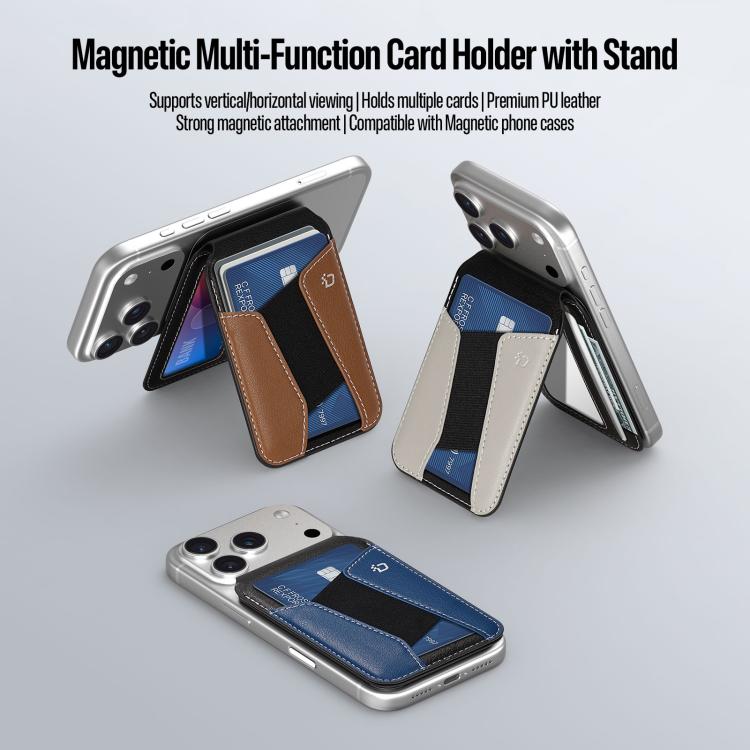DUX DUCIS ERH Series Business Style Multi-Function RFID Magnetic Wallet Card Holder