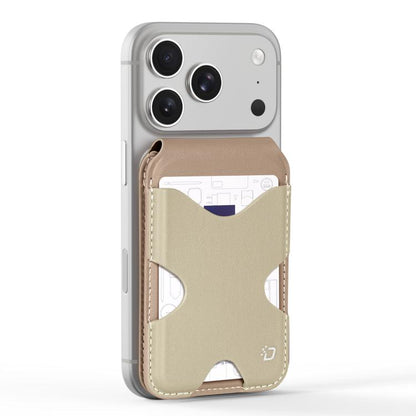 DUX DUCIS PAPO Series Butterfly Style RFID Blocking Magnetic Wallet Card Holder