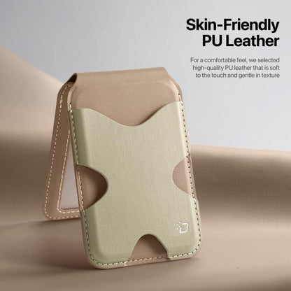 DUX DUCIS PAPO Series Butterfly Style RFID Blocking Magnetic Wallet Card Holder