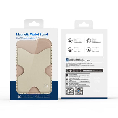 DUX DUCIS PAPO Series Butterfly Style RFID Blocking Magnetic Wallet Card Holder
