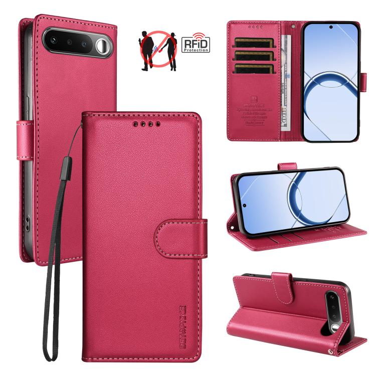 BETOPNICE Pearlescent RFID Vegan Leather Phone Case with Strap, For Realme Note 70 / 70T 4G / Note 80 4G, For Realme C83 5G / C85 5G / 15x 5G India, For Realme 16 5G, For Realme 16 Pro+ 5G, For Realme 16 Pro 5G, For Realme C85 Pro 4G                   ...