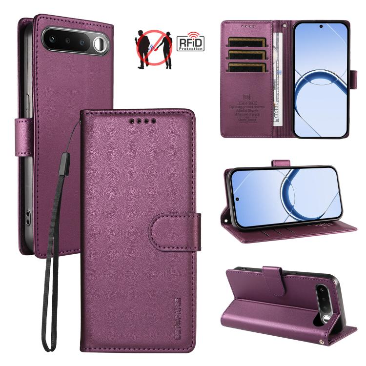 BETOPNICE Pearlescent RFID Vegan Leather Phone Case with Strap, For Realme Note 70 / 70T 4G / Note 80 4G, For Realme C83 5G / C85 5G / 15x 5G India, For Realme 16 5G, For Realme 16 Pro+ 5G, For Realme 16 Pro 5G, For Realme C85 Pro 4G                   ...
