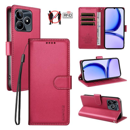 BETOPNICE Pearlescent RFID Vegan Leather Phone Case with Strap, For Realme Note 70 / 70T 4G / Note 80 4G, For Realme C83 5G / C85 5G / 15x 5G India, For Realme 16 5G, For Realme 16 Pro+ 5G, For Realme 16 Pro 5G, For Realme C85 Pro 4G                   ...