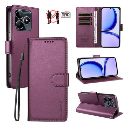BETOPNICE Pearlescent RFID Vegan Leather Phone Case with Strap, For Realme Note 70 / 70T 4G / Note 80 4G, For Realme C83 5G / C85 5G / 15x 5G India, For Realme 16 5G, For Realme 16 Pro+ 5G, For Realme 16 Pro 5G, For Realme C85 Pro 4G                   ...