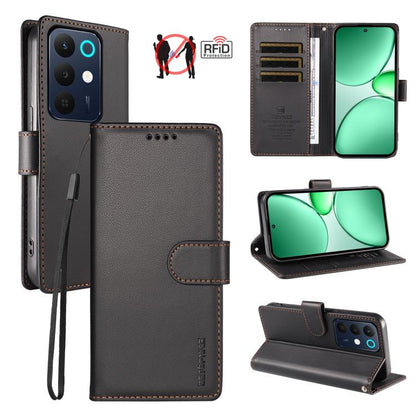 BETOPNICE Pearlescent RFID Vegan Leather Phone Case with Strap, For Realme P4R 5G / P4x 4G / C100 4G / C100i, For Realme Note 70 / 70T 4G / Note 80 4G, For Realme C83 5G / C85 5G / 15x 5G India, For Realme 16 5G, For Realme 16 Pro+ 5G                  ...