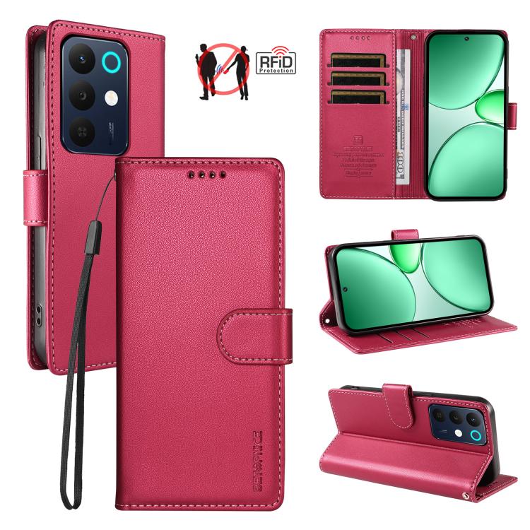BETOPNICE Pearlescent RFID Vegan Leather Phone Case with Strap, For Realme Note 70 / 70T 4G / Note 80 4G, For Realme C83 5G / C85 5G / 15x 5G India, For Realme 16 5G, For Realme 16 Pro+ 5G, For Realme 16 Pro 5G, For Realme C85 Pro 4G                   ...