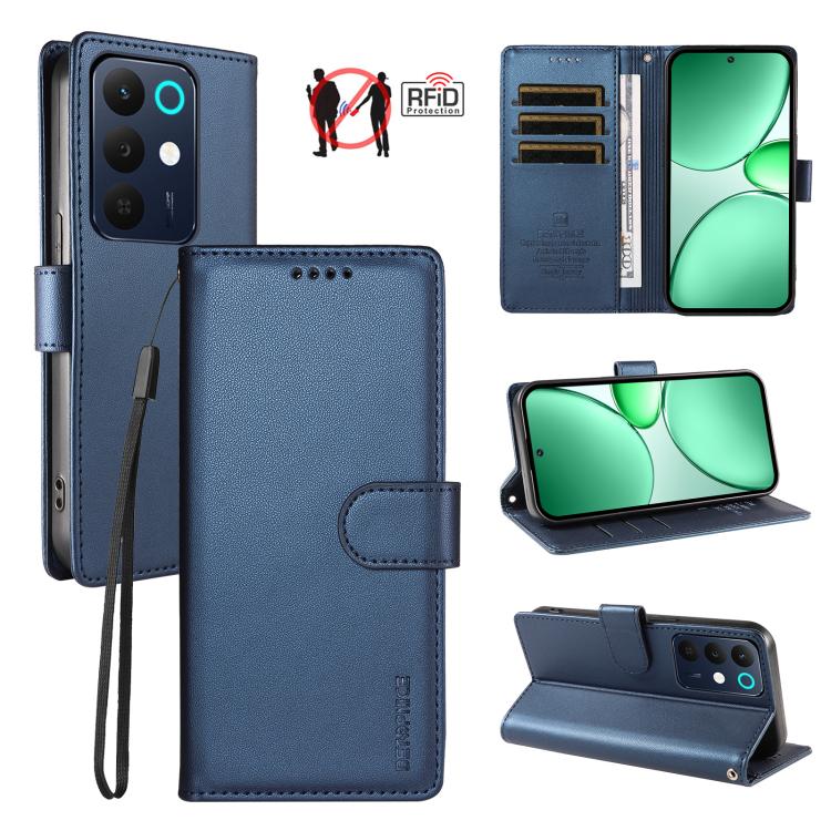 BETOPNICE Pearlescent RFID Vegan Leather Phone Case with Strap, For Realme P4R 5G / P4x 4G / C100 4G / C100i, For Realme Note 70 / 70T 4G / Note 80 4G, For Realme C83 5G / C85 5G / 15x 5G India, For Realme 16 5G, For Realme 16 Pro+ 5G                  ...