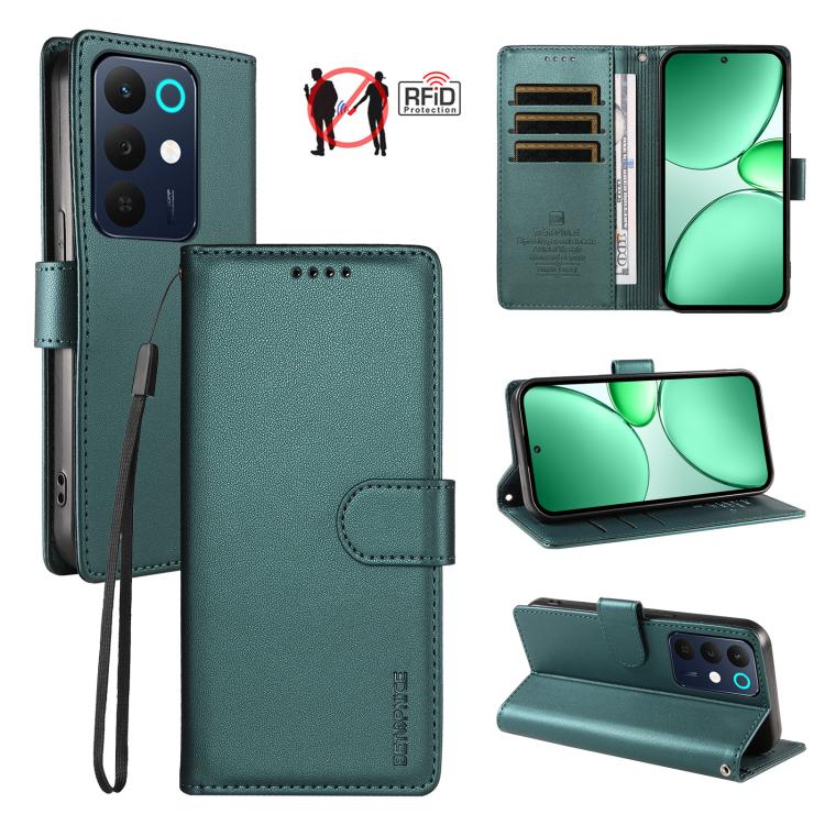 BETOPNICE Pearlescent RFID Vegan Leather Phone Case with Strap, For Realme P4R 5G / P4x 4G / C100 4G / C100i, For Realme Note 70 / 70T 4G / Note 80 4G, For Realme C83 5G / C85 5G / 15x 5G India, For Realme 16 5G, For Realme 16 Pro+ 5G                  ...