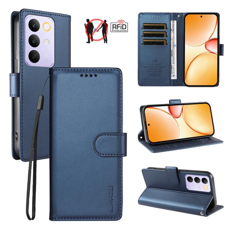 BETOPNICE Pearlescent RFID Vegan Leather Phone Case with Strap, For Realme Note 70 / 70T 4G / Note 80 4G, For Realme C83 5G / C85 5G / 15x 5G India, For Realme 16 5G, For Realme 16 Pro+ 5G, For Realme 16 Pro 5G, For Realme C85 Pro 4G                   ...