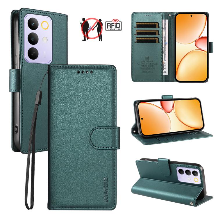 BETOPNICE Pearlescent RFID Vegan Leather Phone Case with Strap, For Realme Note 70 / 70T 4G / Note 80 4G, For Realme C83 5G / C85 5G / 15x 5G India, For Realme 16 5G, For Realme 16 Pro+ 5G, For Realme 16 Pro 5G, For Realme C85 Pro 4G                   ...