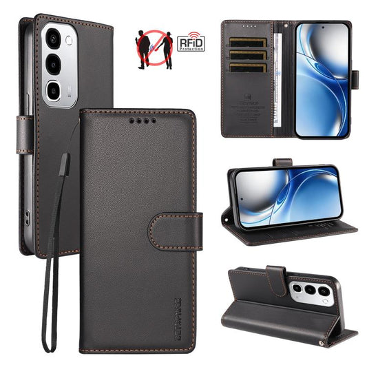 BETOPNICE Pearlescent RFID Vegan Leather Phone Case with Strap, For Realme P4R 5G / P4x 4G / C100 4G / C100i, For Realme Note 70 / 70T 4G / Note 80 4G, For Realme C83 5G / C85 5G / 15x 5G India, For Realme 16 5G, For Realme 16 Pro+ 5G                  ...