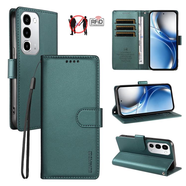 BETOPNICE Pearlescent RFID Vegan Leather Phone Case with Strap, For Realme P4R 5G / P4x 4G / C100 4G / C100i, For Realme Note 70 / 70T 4G / Note 80 4G, For Realme C83 5G / C85 5G / 15x 5G India, For Realme 16 5G, For Realme 16 Pro+ 5G                  ...