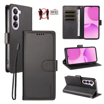 BETOPNICE Pearlescent RFID Vegan Leather Phone Case with Strap, For Realme P4R 5G / P4x 4G / C100 4G / C100i, For Realme Note 70 / 70T 4G / Note 80 4G, For Realme C83 5G / C85 5G / 15x 5G India, For Realme 16 5G, For Realme 16 Pro+ 5G                  ...